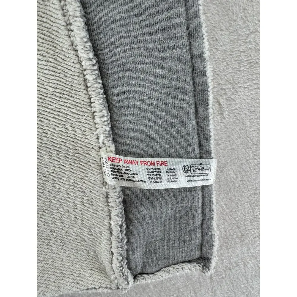 Free People Movement Gray Free Spirit Tunic Hoodie Sweatshirt Small Oversized - Picture 7 of 9